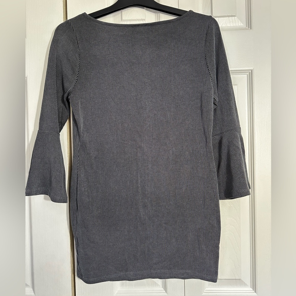 Gray Maternity Top - Picture 3 of 3